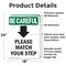 Signmission Safety Culture Sign, 18 in Width, Vinyl Decal, Rectangle OS-2PACK-BC-D-1824-V-10115 - alternate 4
